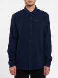 Caden Solid in Navy Blue (Nvy) Shirt