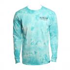 Shirt Box Corp Tiedye Long Sleeve in Turquoise