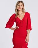 Amalfi Nights in Ruby (Rub) Dress