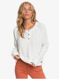 Take It Home Cosy Waffle Knit in White Shirt