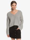 Do You Good VNeck Jumper in Heritage Heather (Sgrh) Sweater