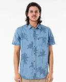 Mason Ho in Light Blue Woven Shirt