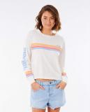 WoGolden State Long Sleeve Tee Shirt in Bone (Bo