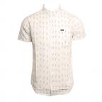 That'll Do Dobby in White Woven Shirt