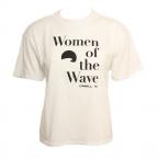 Wave Women in White Shirt