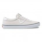 Suede Sport in White Shoes