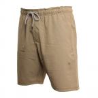 Hemp No See Ums Elastic in Kha Shorts