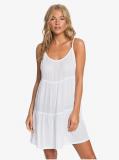Sand Dune Beach in White Dress