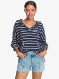 Sunrise Surf Hoodie in Mood Indigo Horiz Will Stripes (Xbwb) Sweatshirt