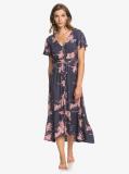 Bright Daylight Short Sleeve Maxi in Mood Indigo Vertigo (Bsp6) Dress