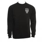 Surf Temple in Black Sweatshirt