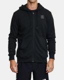 Swift Zip Up Hoodie Box in Black Sweatshirt