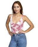 Captured Tie Dye in Multi Tank Top