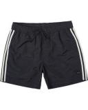 Breakout Elastic Trunk in Black Boardshort