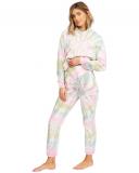 Casual Coast Tie Dye Sweatpants in Salt Crystal (Scs) Pants