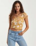 Sweet Sun Top in Gold Shirt
