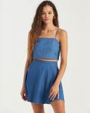 Tropics in Blue Skirt