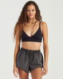 Sol Searcher Overdyed Volley Swim Short in Black Boardshorts