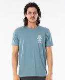 Search Essential in Blue Shirt