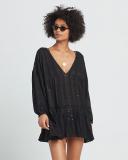 Byron Tunic in Black Dress