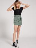 Frochickie Belted Mini in Green Skirt
