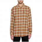 Repeater Long Sleeve Flannel in Brown Shirt