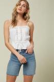 Sunbeam in White Tank Top