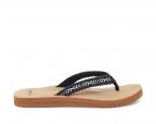Fraidy Tribal Hemp in White Sandals