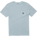 Established Organic Pocket Tee Shirt in Chambray (Cmb)