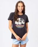 Cali Coasting in Black Shirt