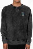 Flower Power Crewneck in Black Sweatshirt