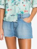 Kissing The Swell Denim in Blue Shorts