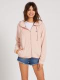 Moonstoned Zip Hoodie in Pink Sweatshirt