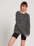 Lived In Lounge Crew Fleece in White Sweatshirt