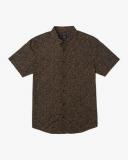 No Fun in Brown Woven Shirt