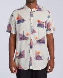 Sundays Floral in Stone (Stn) Woven Shirt