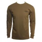 Diamond Long Sleeve in Green Shirt