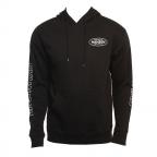 Ovaltine Pullover Hooded in Black Sweatshirt