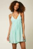 Saltwater Solids Tank Top Dress Cover-Up in Sea Glass (Lbl) Dress