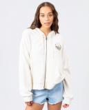 Coastal Search Zip Fleece in Bone (Bo Sweatshirt