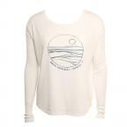 In The Lineup Long Sleeve in White Shirt