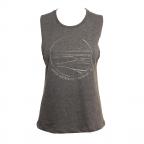 In The Lineup in Charcoal Tank Top