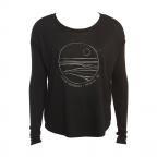 In The Lineup Long Sleeve in Black Shirt
