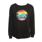 Sunset Bear in Black Sweatshirt