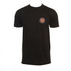 Warped Circle in Black Shirt