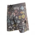 More Mate Less Hate 17.5" in Multi Boardshort