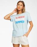 Summer Forever in Blue Shirt
