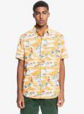 Island Hopper in Orange Woven Shirt