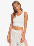 Good Keepsake Cropped in White Tank Top