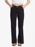 Oceanside High Waist Flared in Black Pants